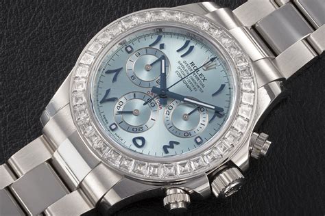 rolex daytona baguette diamond|rolex platinum daytona.